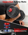 Adjustable Dumbbells Set for Home Workouts