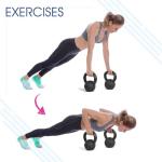 5 LB Kettlebell Set of 2 for Strength