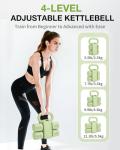 Adjustable Kettlebell and Dumbbell Set for Fitness