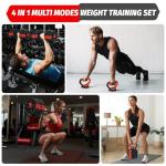 Adjustable Dumbbell Set: 4-in-1 Free Weights