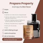 UpNourish Chocolate Vegan Protein Power Shake 15 Servings