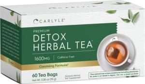 Carlyle Caffeine-Free Herbal Detox Tea Bags