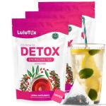 LULUTOX Herbal Detox Tea - Peach Flavor 3 Pack
