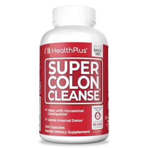 Health Plus Super Colon Cleanse for Digestive Support