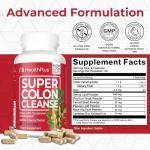 Health Plus Super Colon Cleanse – 15-Day Detox Capsules