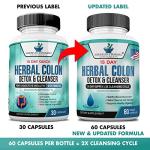 Colon Cleanse Capsules with Herbal Blend - 60 Count