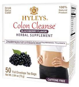 Hyleys Blackberry Colon Cleanse Tea - 50 Bags