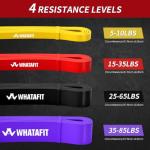 WHATAFIT Resistance Bands Set for Home Workouts
