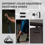 Fitvids 5-Level Resistance Loop Bands Set