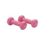 Pink 2-Pound Neoprene Dumbbell Hand Weights