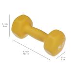 Neoprene Dumbbell Hand Weights Set with Rack