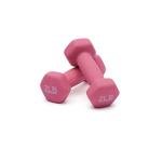 Pink 2-Pound Neoprene Dumbbell Hand Weights