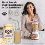 KOS Organic Vegan Protein Powder - Vanilla Flavor