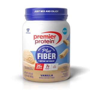 Vanilla Protein Powder with Fiber for Gut Health