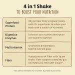 KOS Organic Vegan Protein Powder - Vanilla Flavor