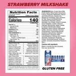 Strawberry Protein Shake - 30g Complete Protein, 12 Pack