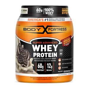 Body Fortress Cookies N' Creme Whey Protein 1.78lbs