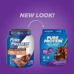 Pure Protein Whey Protein Powder - Rich Chocolate