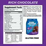 Pure Protein Whey Protein Powder - Rich Chocolate