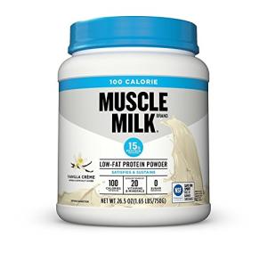 Muscle Milk ZERO Vanilla Protein Powder, 100 Calories