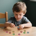 12-Pack Sensory Fidget Spinner Rings for Kids