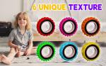 12-Pack Sensory Fidget Spinner Rings for Kids
