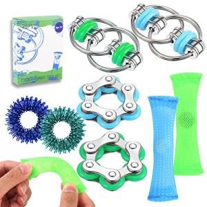 8-Piece Hand Fidget Toy Set for Stress Relief