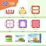 Soyee Magnetic Building Tiles for Kids Ages 3-12