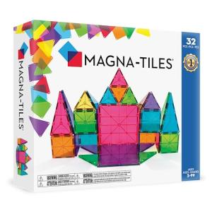 Magna-Tiles 32-Piece Magnetic Building Set
