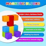 Large Magnetic Building Blocks for Toddlers (12 PCS)