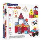 Magna-Tiles Fire Rescue 27-Piece Magnetic Set