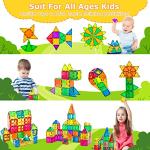 cossy Magnetic Tiles 3D Building Blocks Set