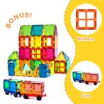 cossy Magnetic Tiles 3D Building Blocks Set