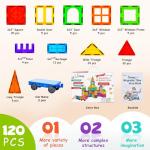 cossy Magnetic Tiles 3D Building Blocks Set