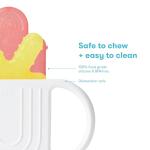 Frida Baby Silicone 4-in-1 Teething Toy