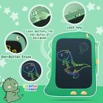 Green Dinosaur LCD Doodle Board Tablet for Kids