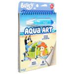 Bluey Aqua Art - Reusable Watercolor Activity Book