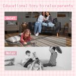 EooCoo Toddler Toys, LCD Writing Tablet for Kids 2 Pack