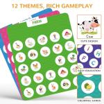 Wooden Matching Memory Game for Kids Ages 3-8