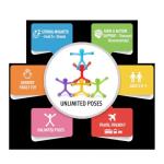 MAGMEN STEM Magnetic Fidget Sensory Travel Toys 10PC, 