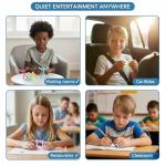 MAGMEN STEM Magnetic Fidget Sensory Travel Toys 10PC, 