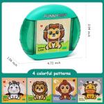 Rotating 4-in-1 Puzzle for Kids 3-8 Years