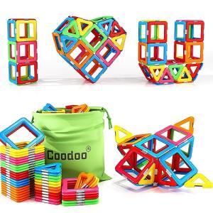 Magnetic Blocks Starter Set for Toddlers - Coodoo