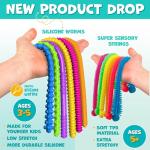 BUNMO Stretchy Sensory Strings - Sensory Toys 6 Pack