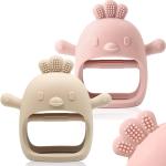 Baby Teething Mittens - Food Grade Silicone Set