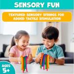BUNMO Stretchy Sensory Strings - Sensory Toys 6 Pack