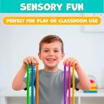 BUNMO Stretchy Sensory Strings - Sensory Toys 6 Pack