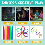 BUNMO Glow in The Dark Sensory Strings - 6 Pack