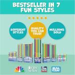 BUNMO Glow in The Dark Sensory Strings - 6 Pack