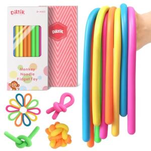 Upgraded Extra-Thick Stretchy Sensory Strings Toy-10 Pack